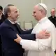 Pope meets Roberto Benigni ahead of Saint Peter monologue premiere